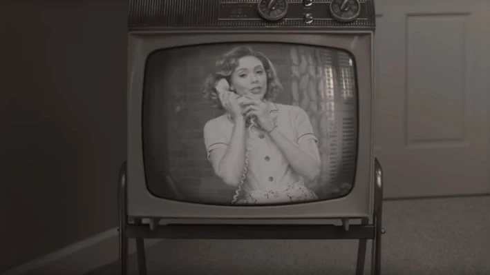 wandavision tv set scarlet witch